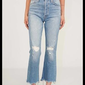 MOTHER The Tripler Ankle jeans